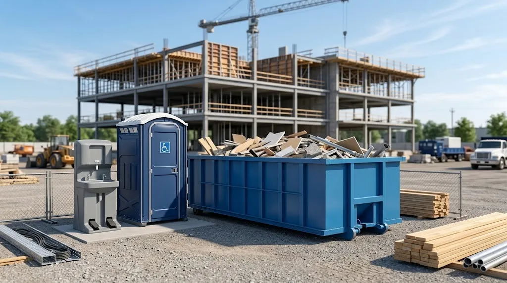 Construction Dumpster Rental in Joliet, IL