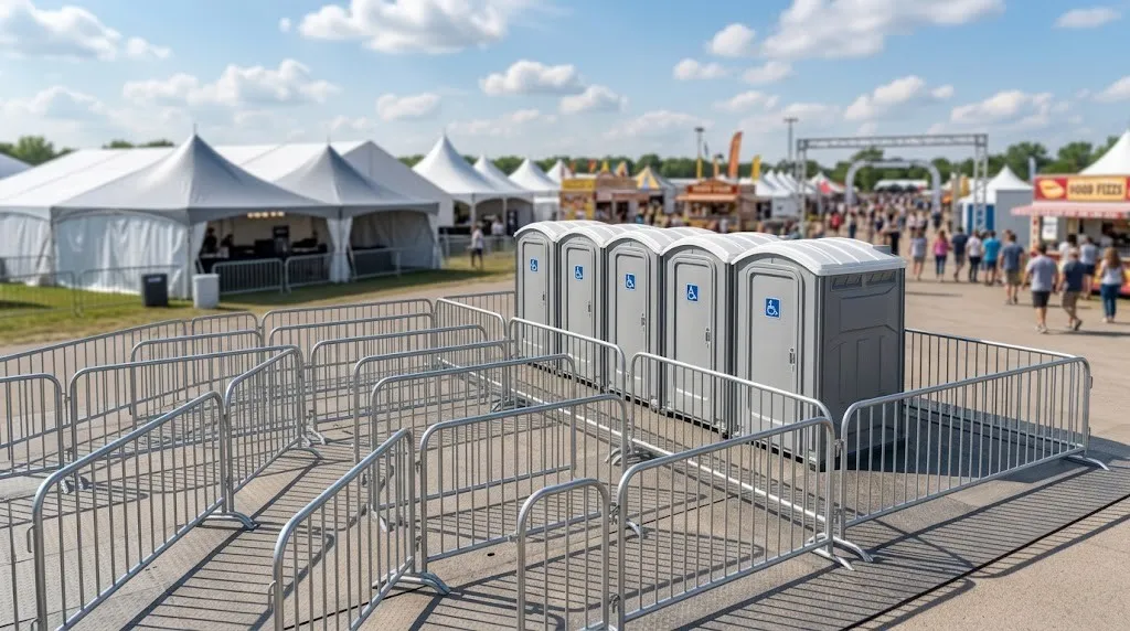 Crowd Control Barrier Rental in Joliet, IL