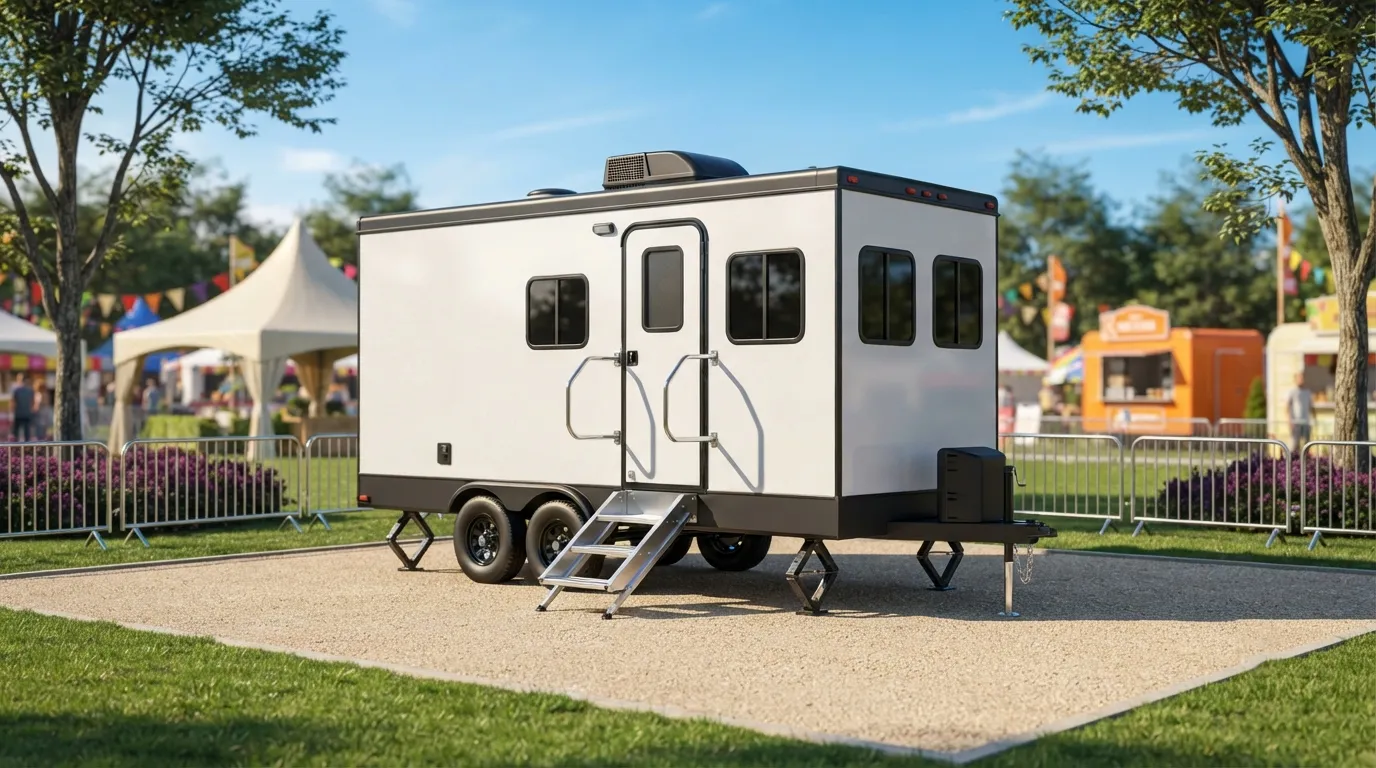 Restroom Trailer Rental Cost in Joliet, IL