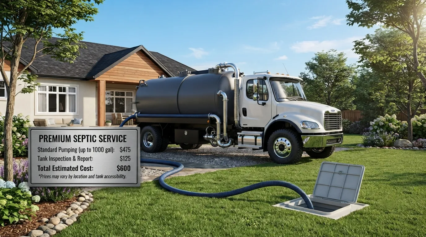 Septic Tank Pumping Cost in Joliet, IL