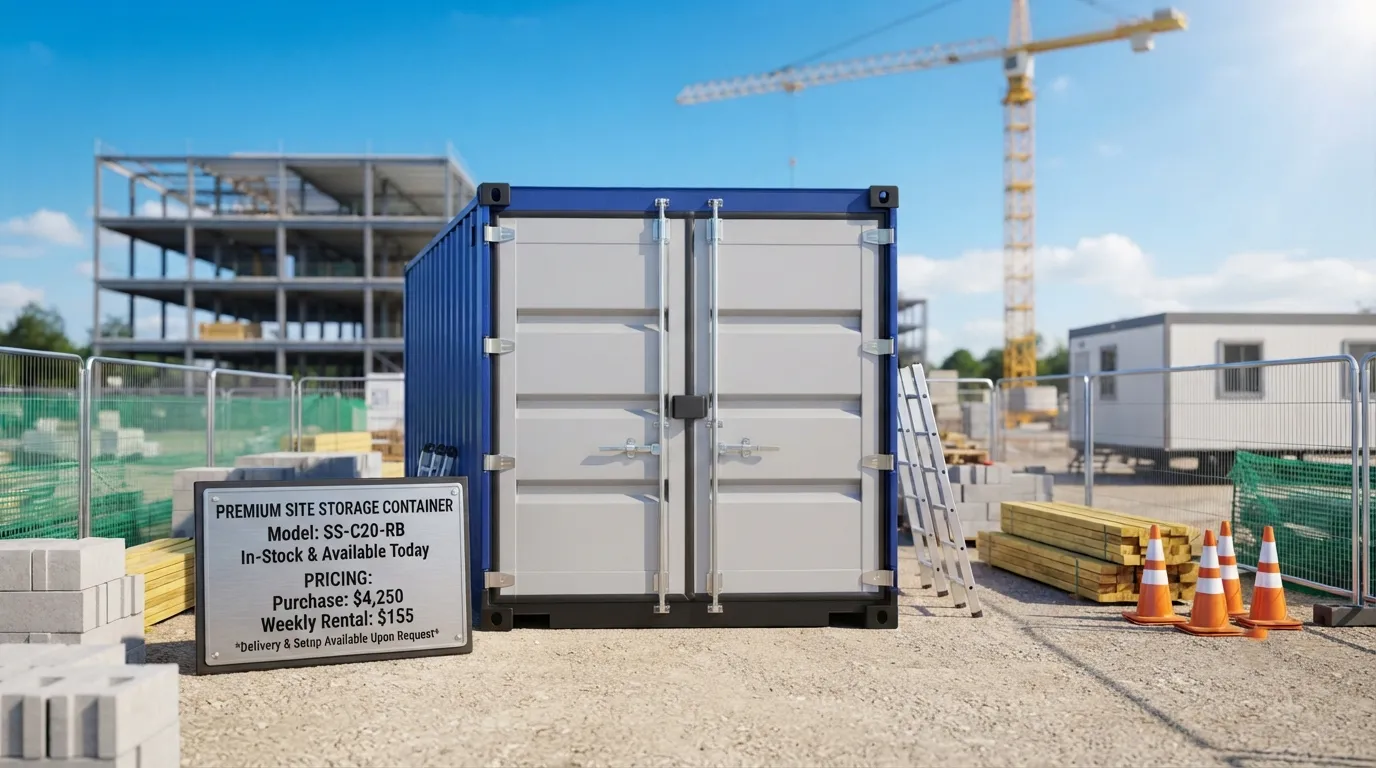 Storage Container Rental Cost in Joliet, IL